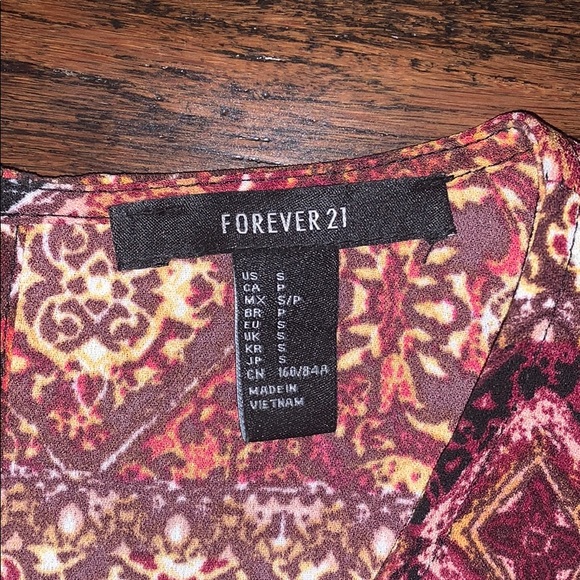 Forever 21 Tapestry Dress - Picture 4 of 4